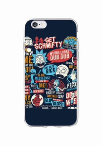 "GET-SCHWIFTY" Case for Iphone 5 and above