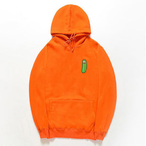 Orange logo Hoodie