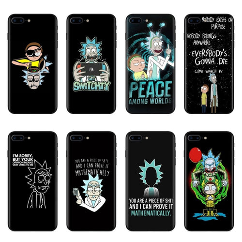 Rick and Morty Iphone Cases (Iphone 5-XR Max)
