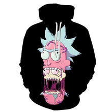 Load image into Gallery viewer, Rick and Morty Text Hoodie