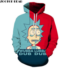 Load image into Gallery viewer, Wubba Lubba Dub Dub Hoodie