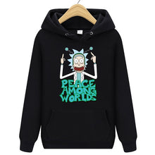 Load image into Gallery viewer, Peace Among Multicolour Hoodie