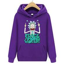 Load image into Gallery viewer, Peace Among Multicolour Hoodie